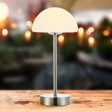 Xavier 12.5" Modern Minimalist Iron Rechargeable Integrated LED Table Lamp - JONATHAN Y